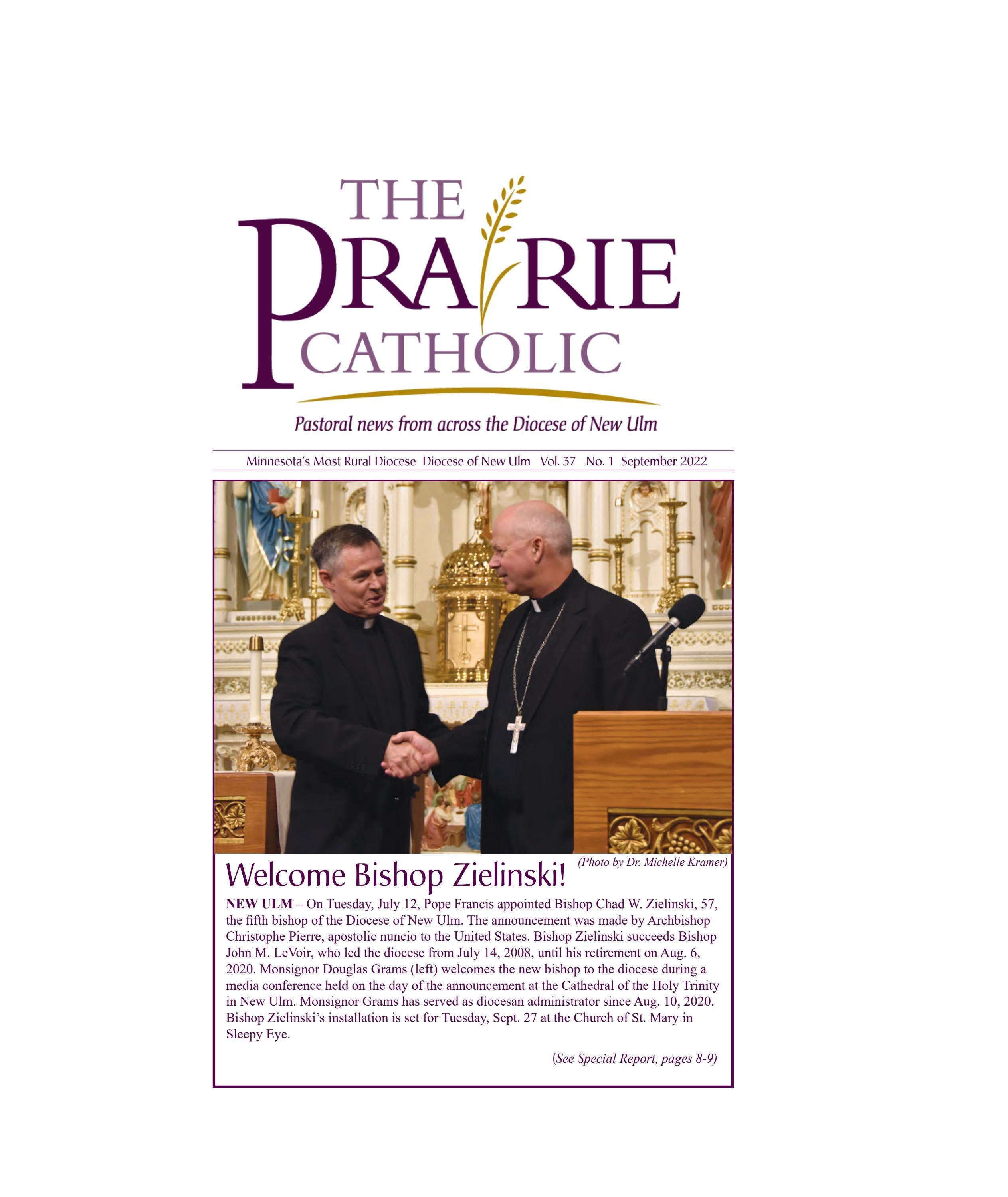 The Prairie Catholic - September 2022 by c. clancy - Issuu