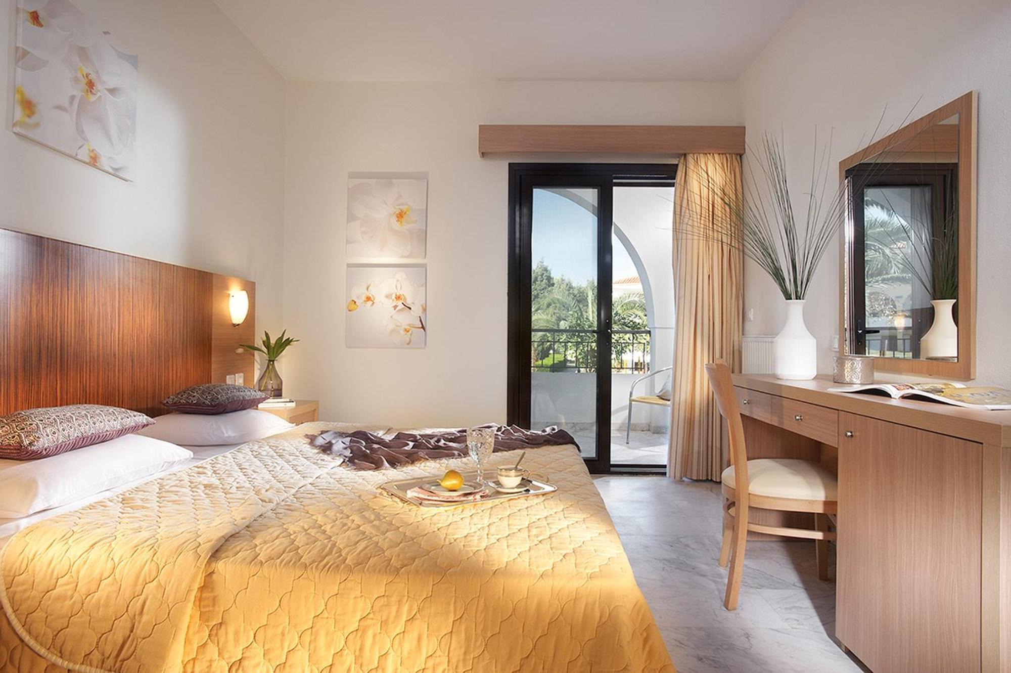 Familienapartment mit Gartenblick