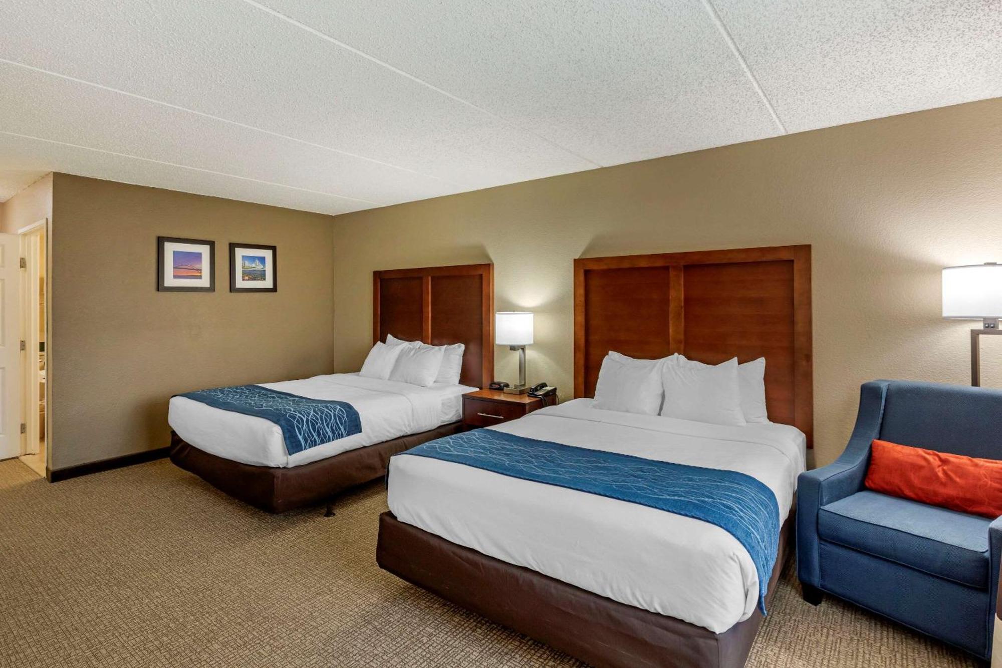 Queen Room Two Queen Beds Accessible or Non-Smoking