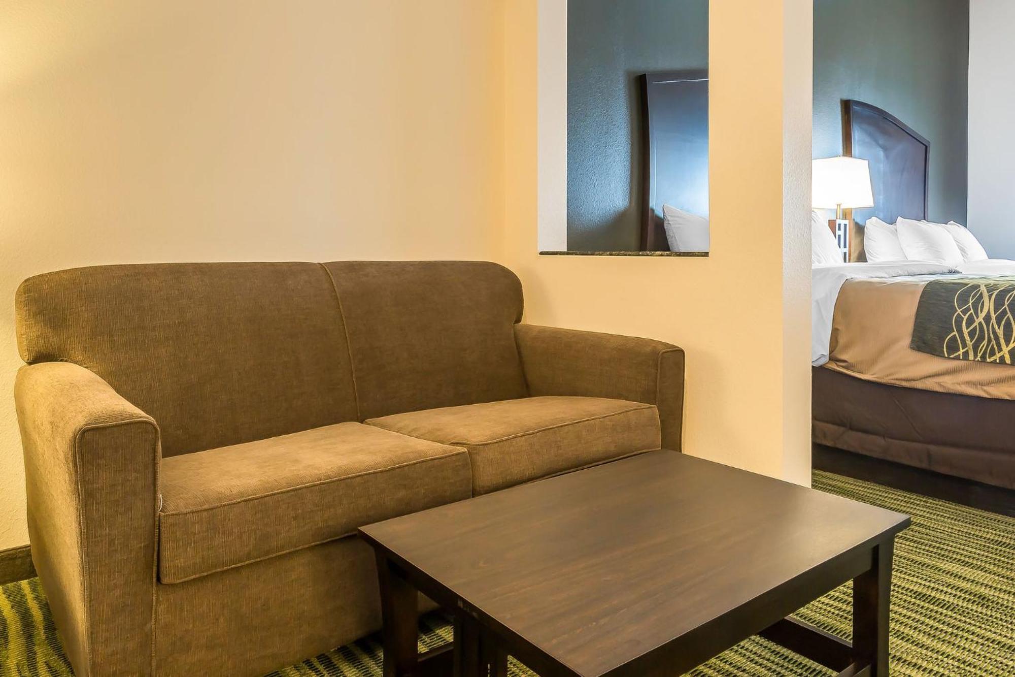 Queen Suite with Two Queen Beds and Sofa Bed