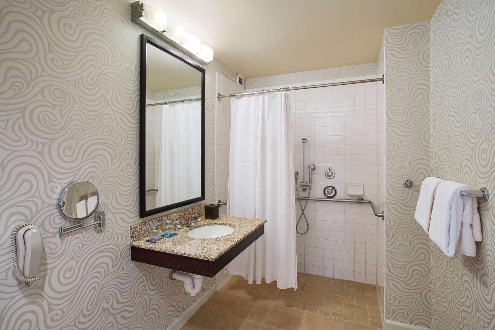 Deluxe King Room with Roll-In Shower - Disability Access
