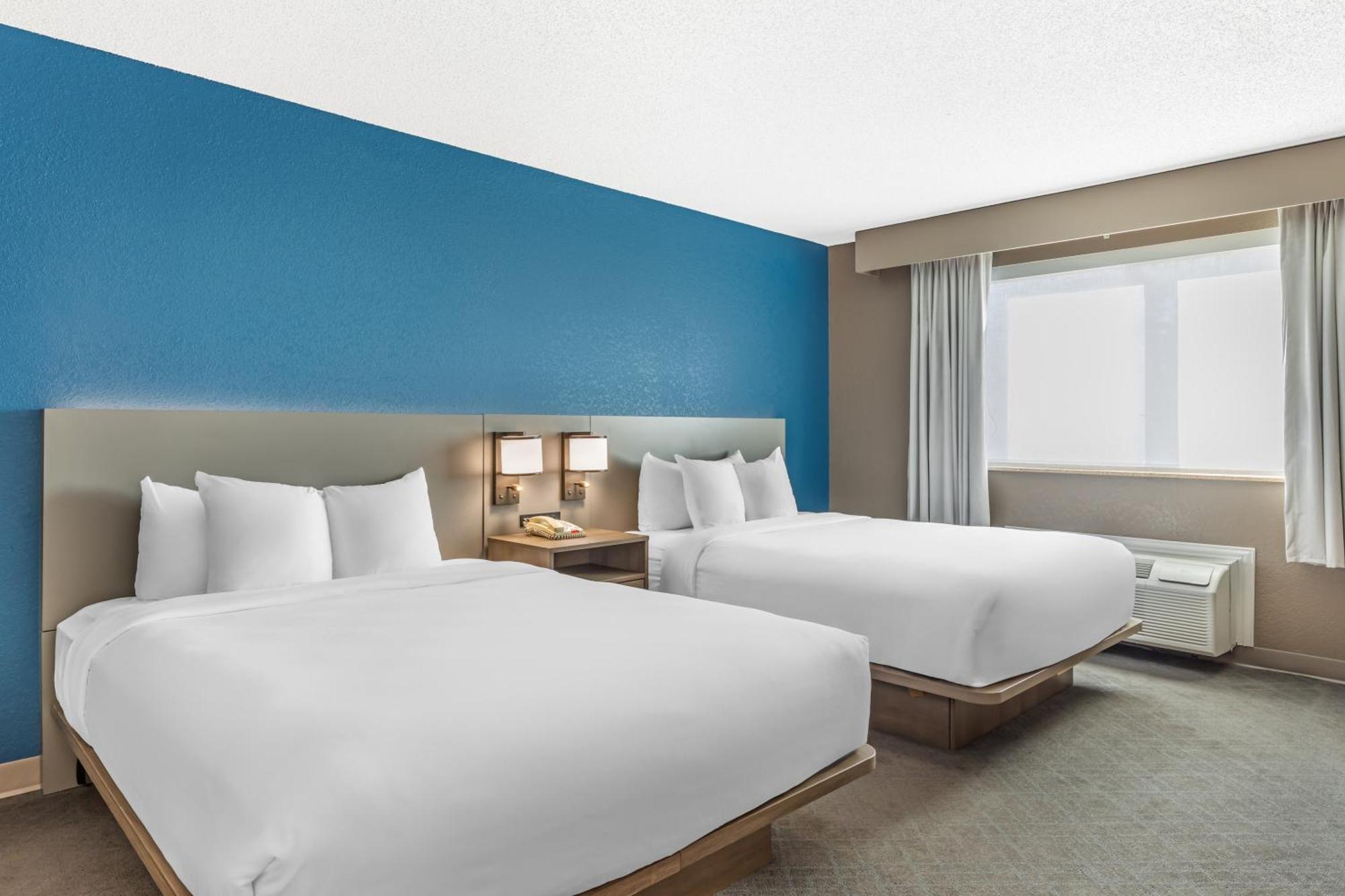 One Room Suite Two Queen Beds Whirlpool Non Smoking