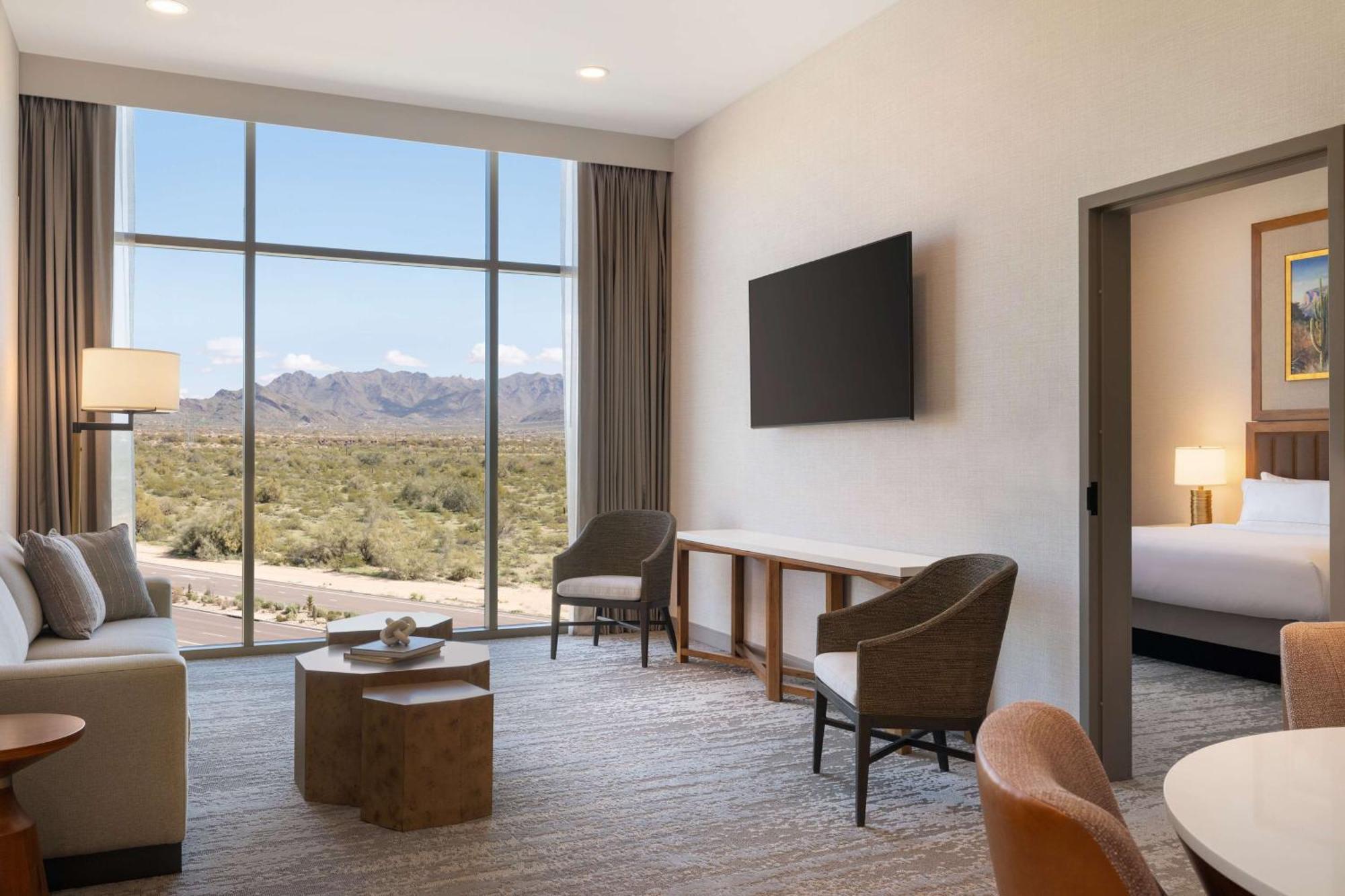 One-Bedroom King Suite with Mountain View