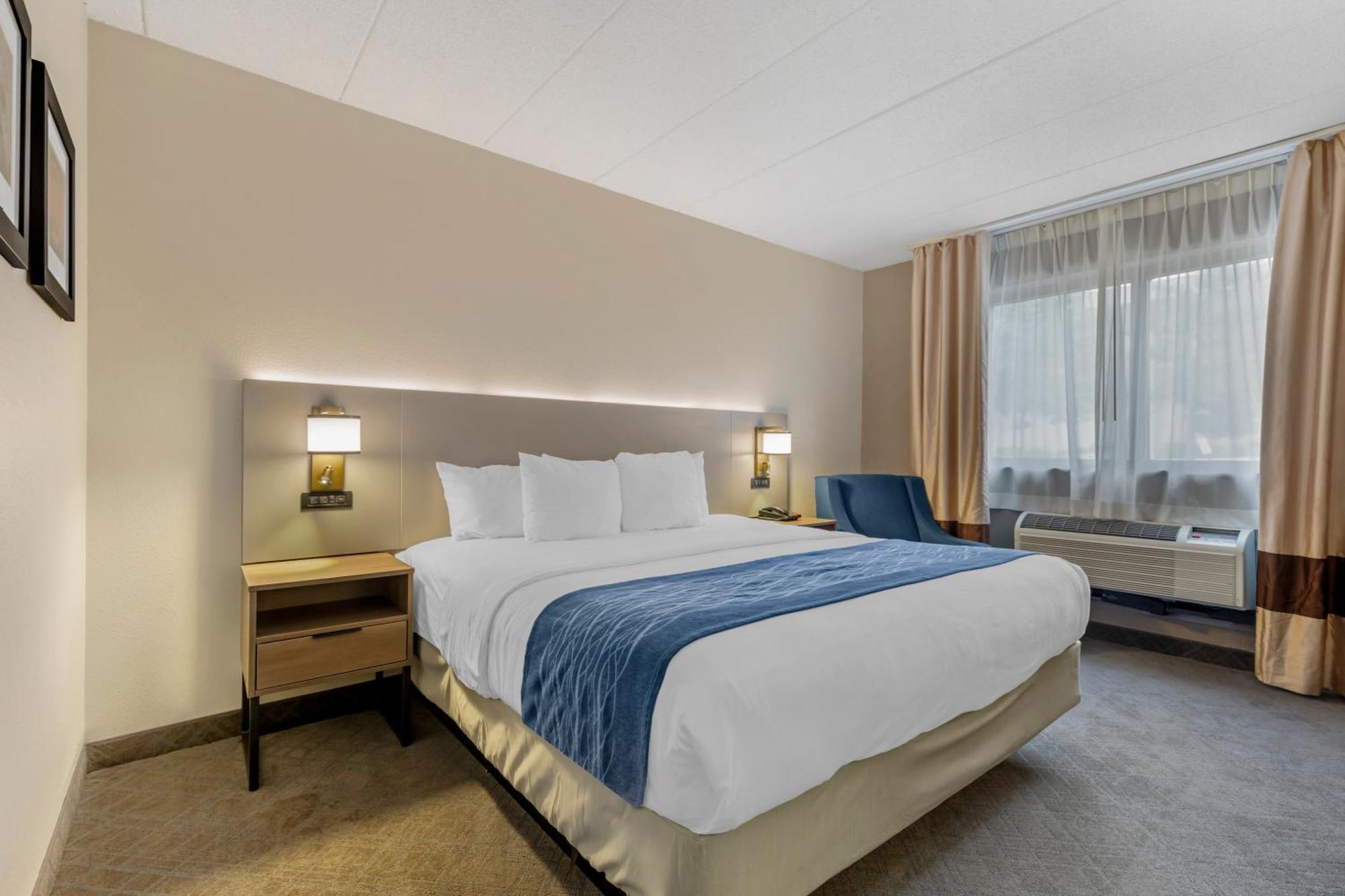 King Room with Roll-In Shower - Accessible/Non-Smoking