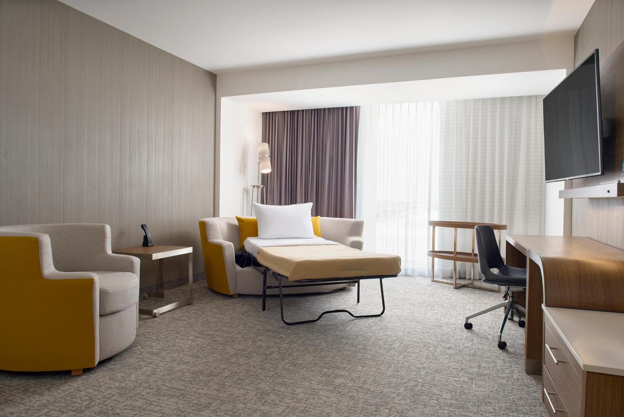 Suite con 1 cama extragrande y vistas a la ciudad - No fumadores