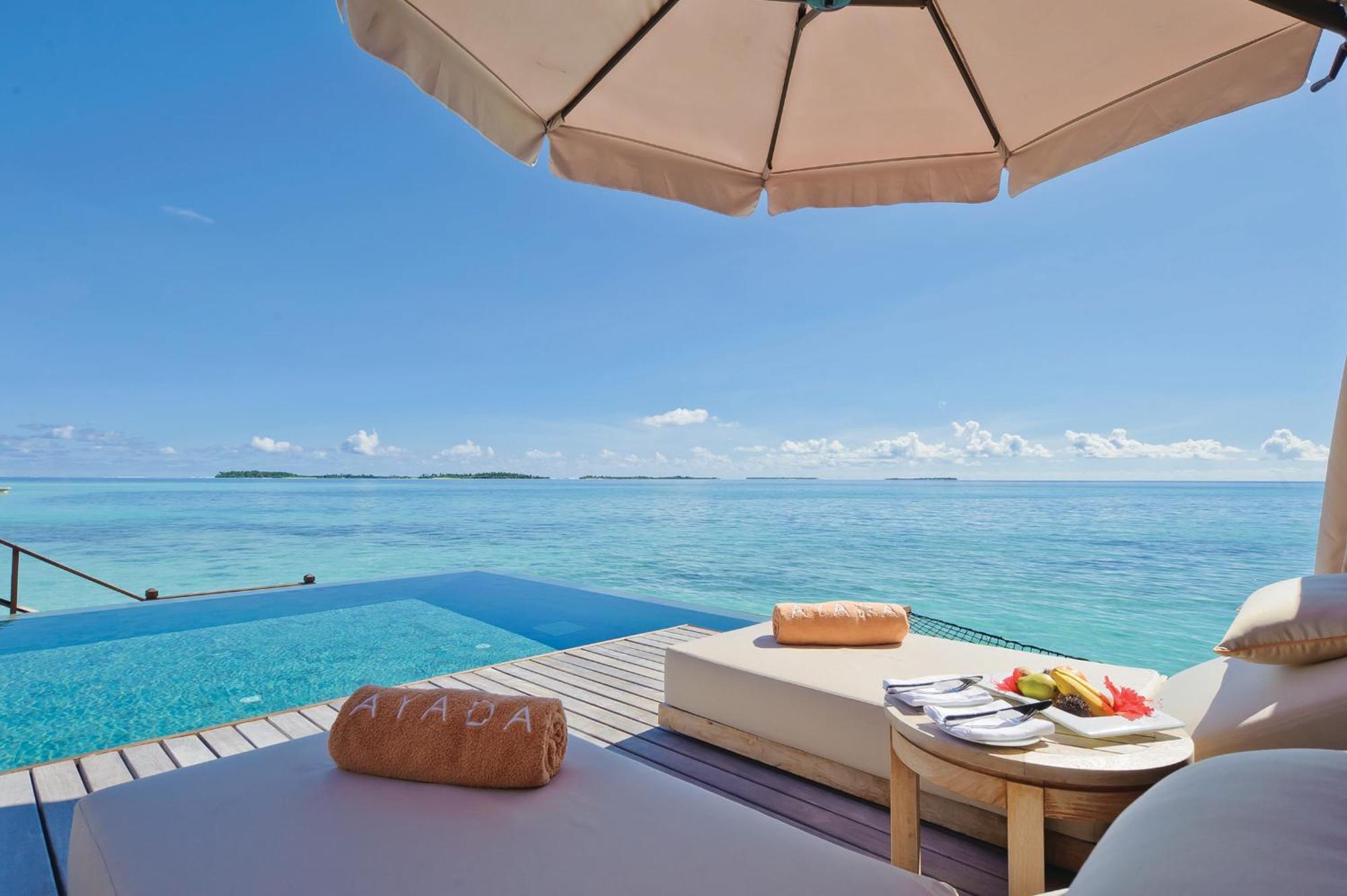Sunset Lagoon Suite Private Pool & Personalized Butler Service Up to under 15 receive the same meal plan as paying adults Subject to villa occupancy Christmas ’s supplements apply