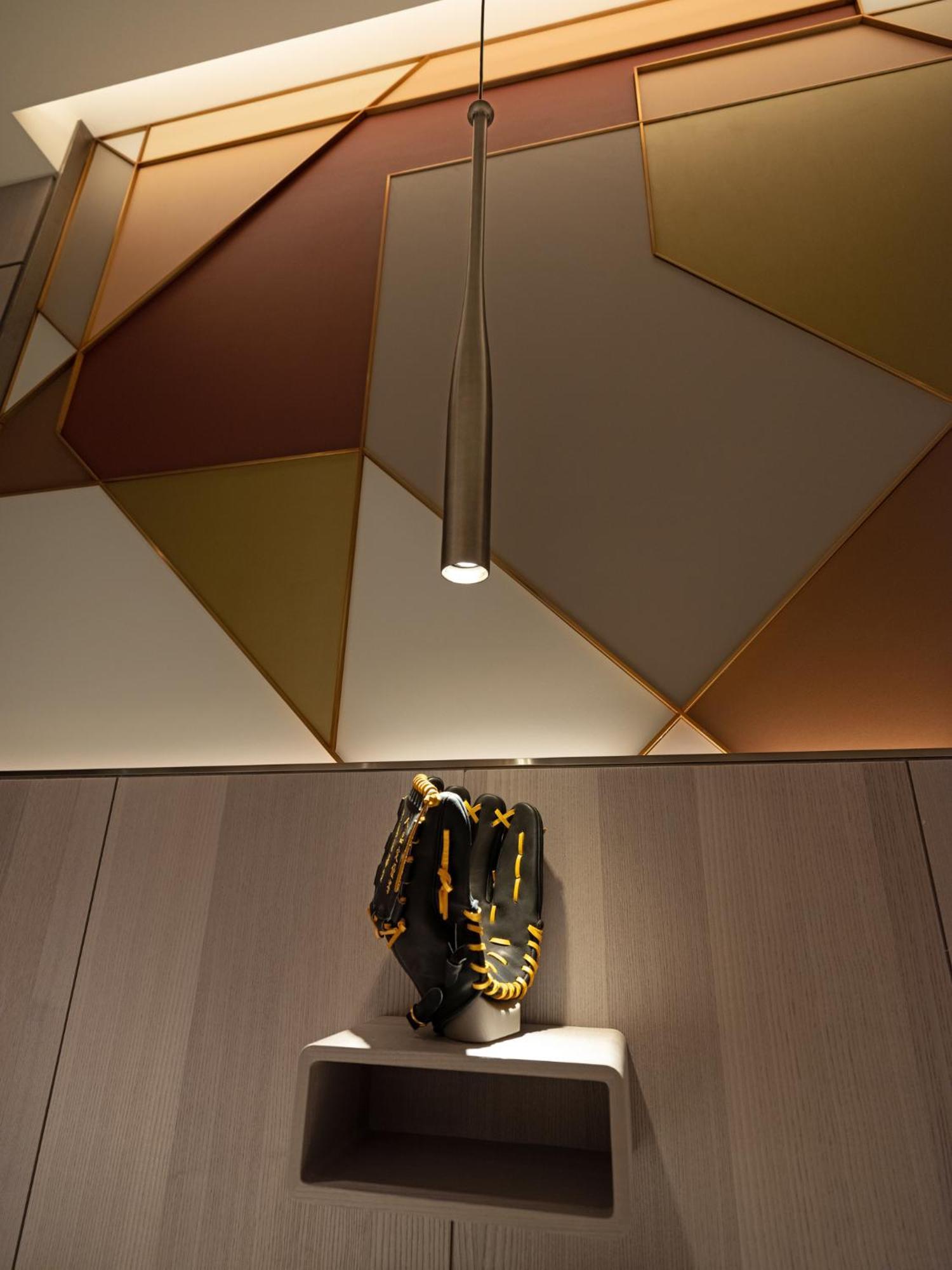 Baseball-themed Family Room