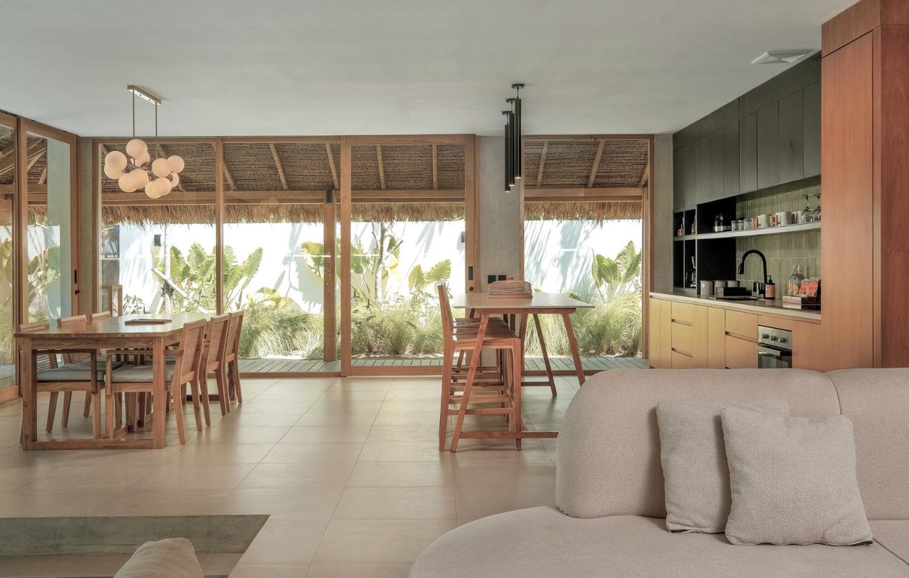 Three Bedroom Beachfront Pool Villa