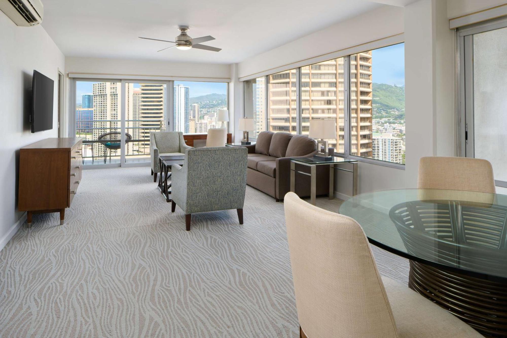 Luxury Two-Bedroom City View Kitchen
