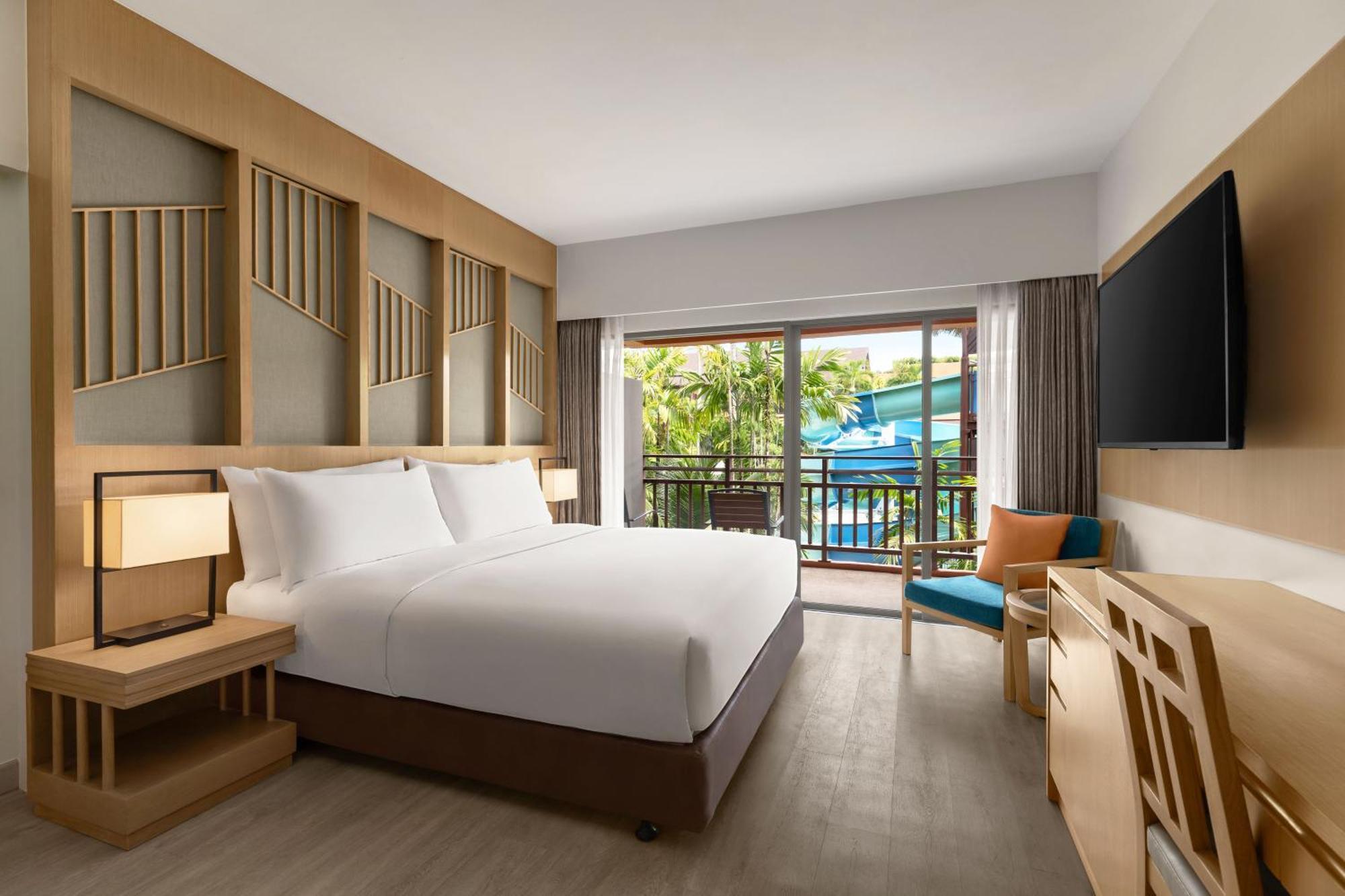 Zimmer mit 1 Kingsize-Bett