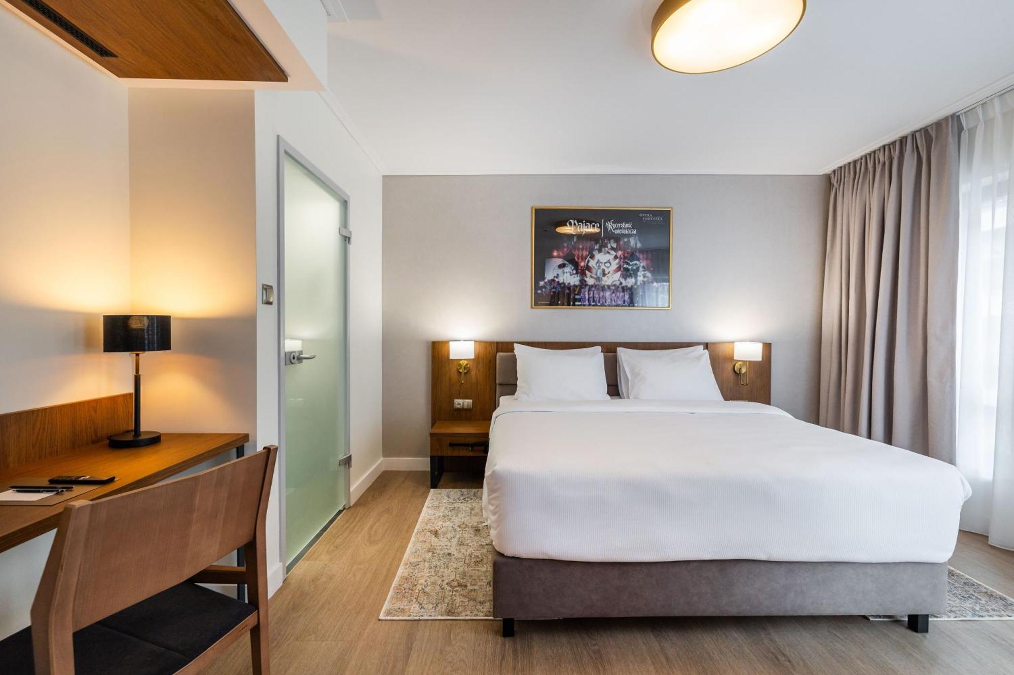 Deluxe One-Bedroom Apartment with City View