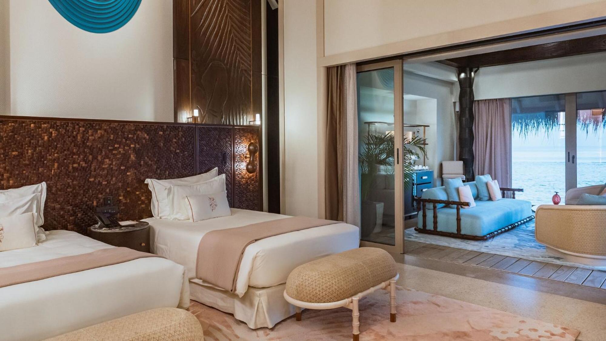 Two Bedroom Water Villa Pool