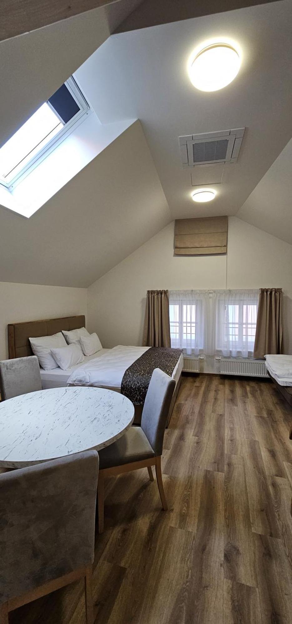 Attic Suite with Kitchen with access by stairs