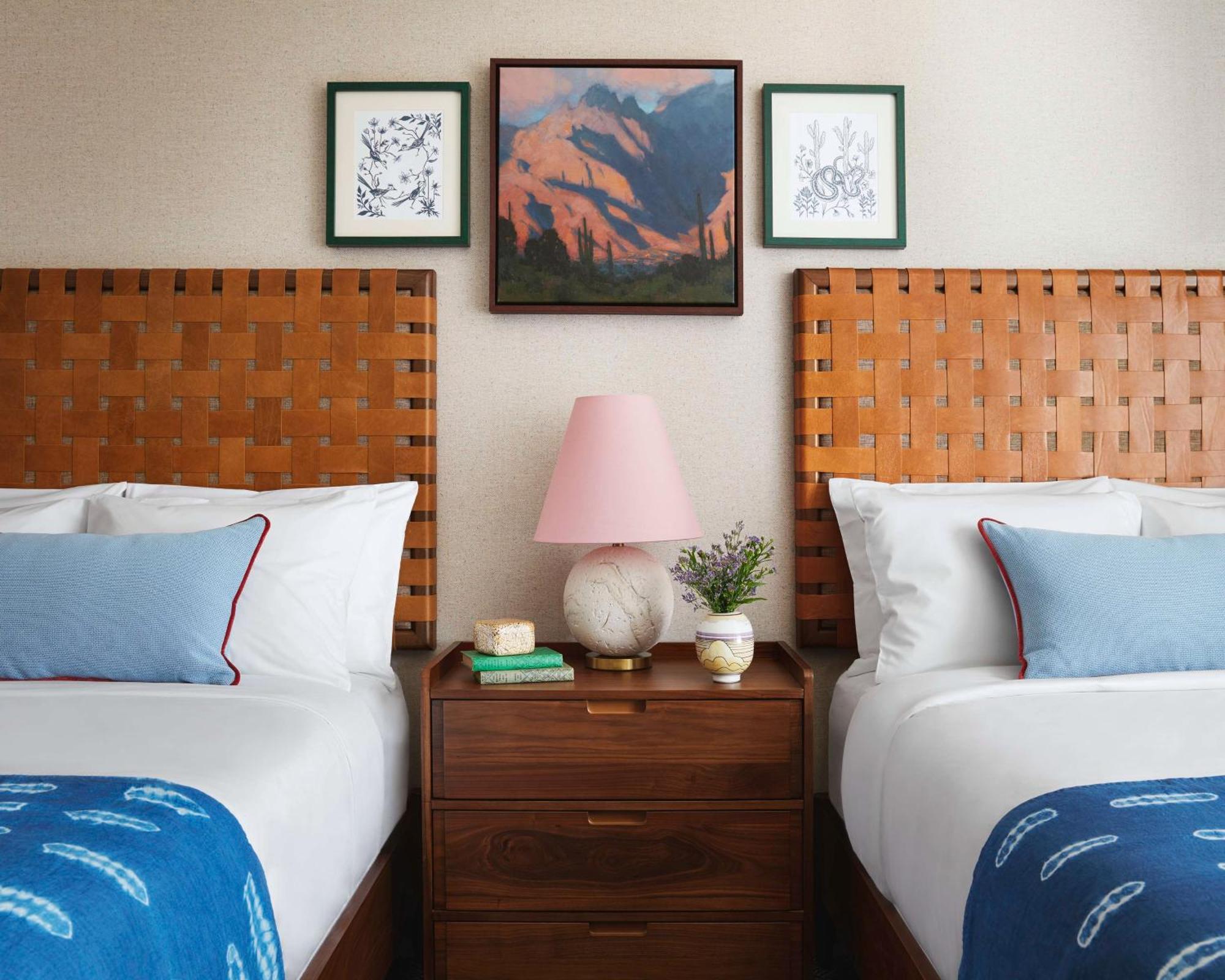 Graduate Queen Room with Two Queen Beds and Mountain View