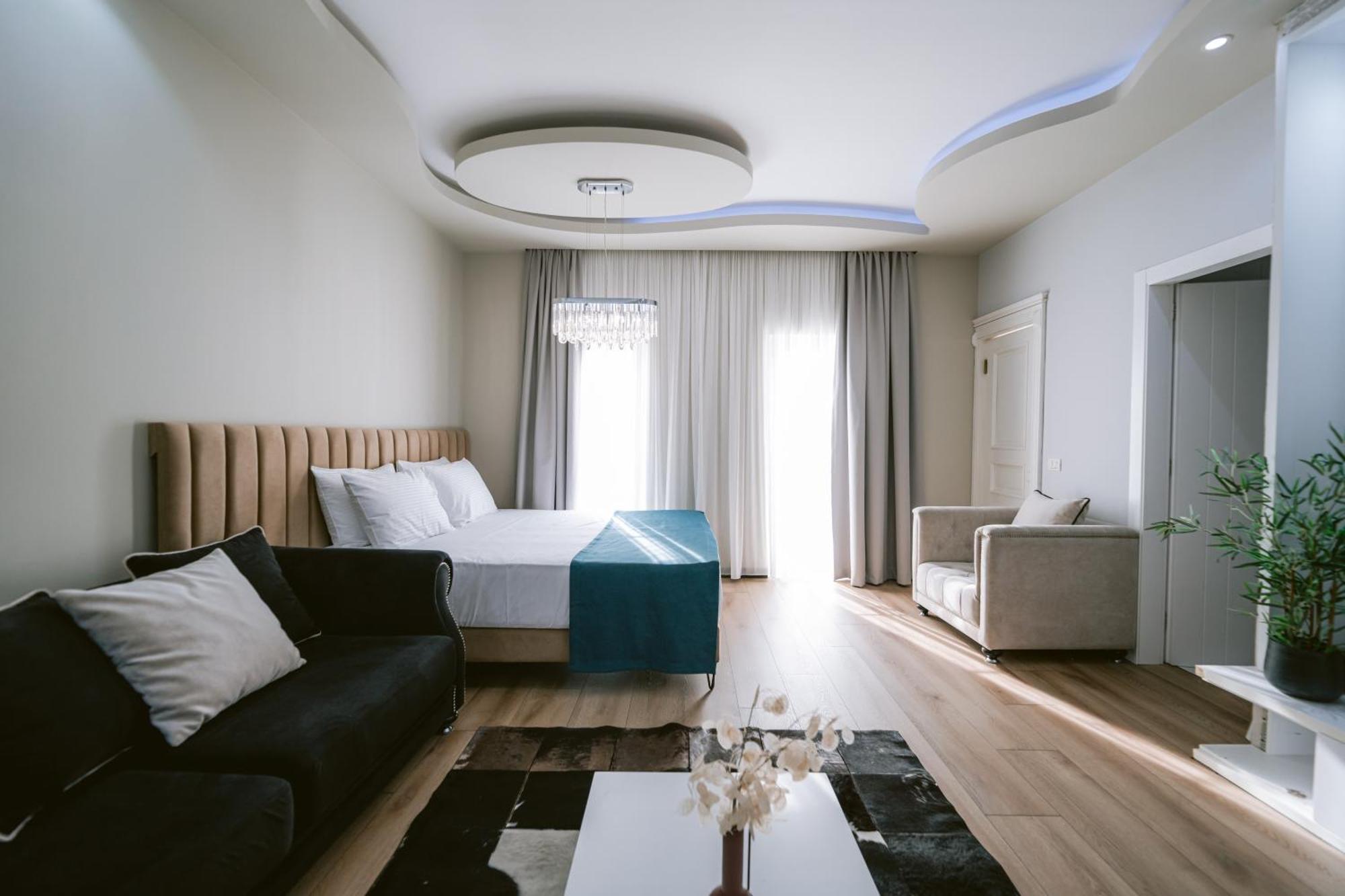 Deluxe One-Bedroom Apartment with City View