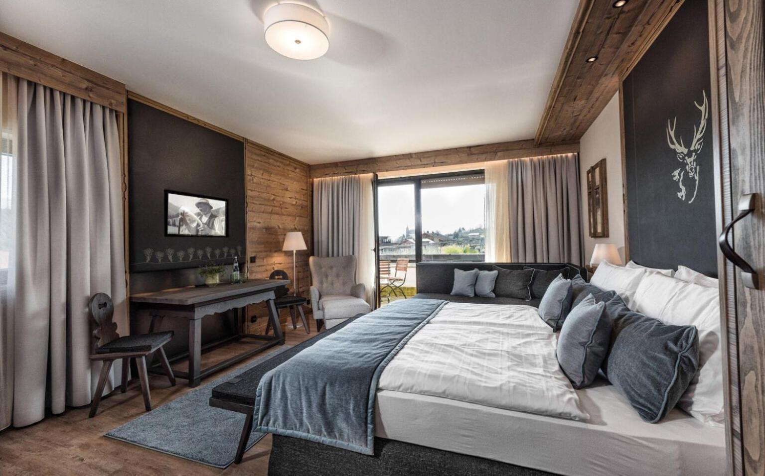 Doppelzimmer mit Bergblick