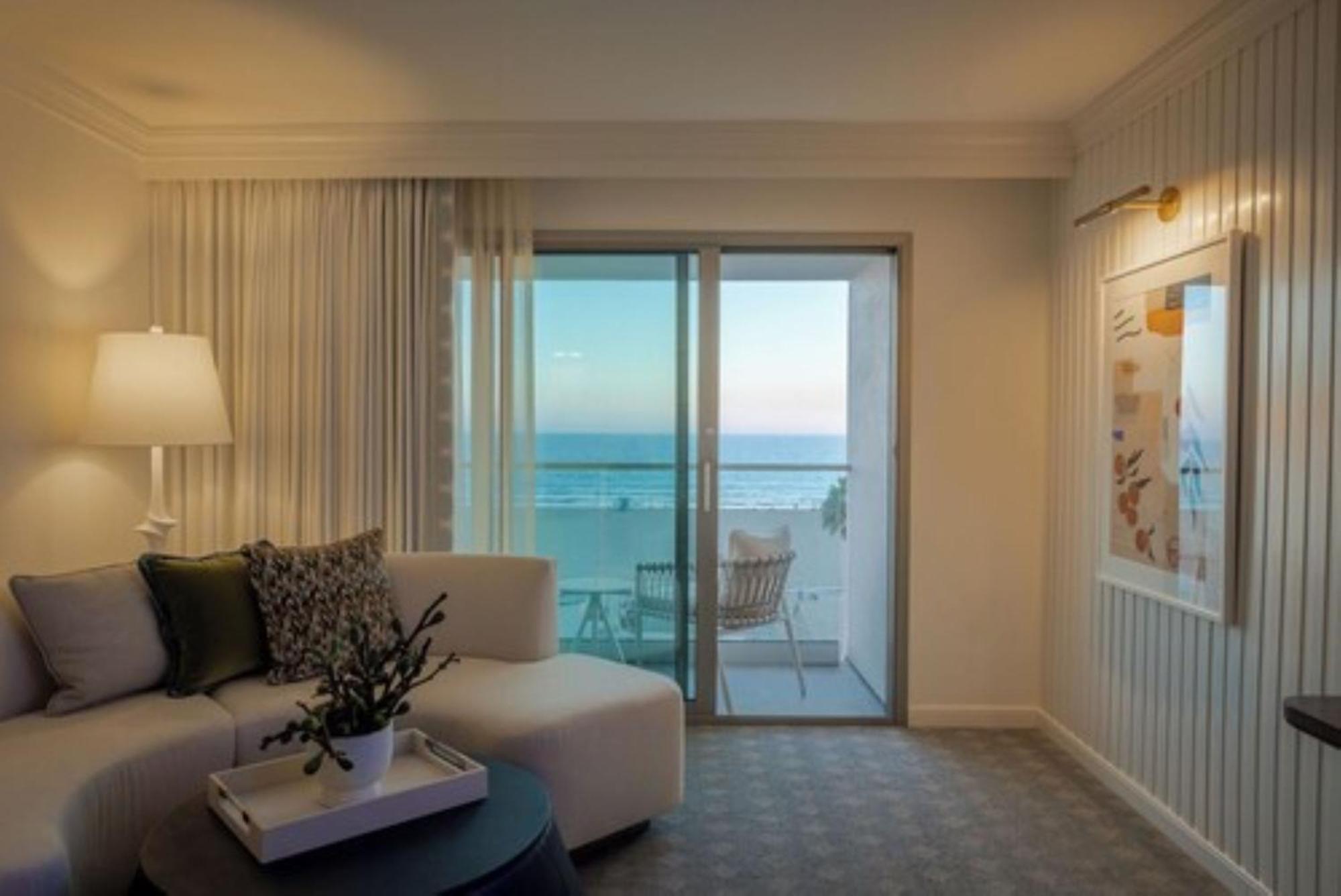 Chambre King avec Front de Mer et Balcon