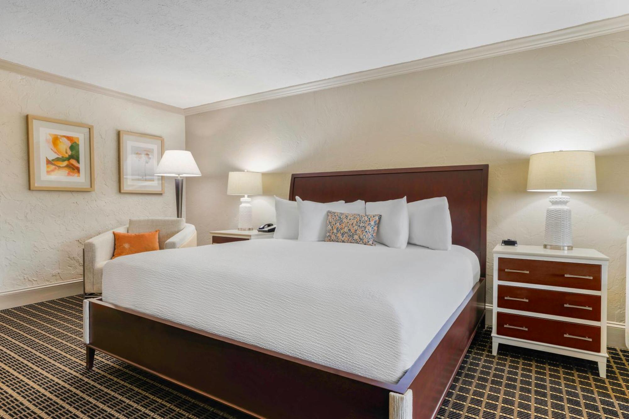 King Room with Roll-In Shower - Disability Access