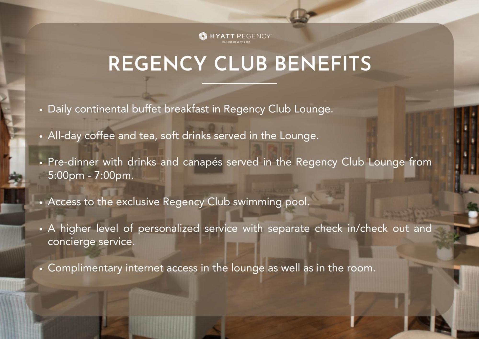 Regency Executive Ocean View Suite with Club Access