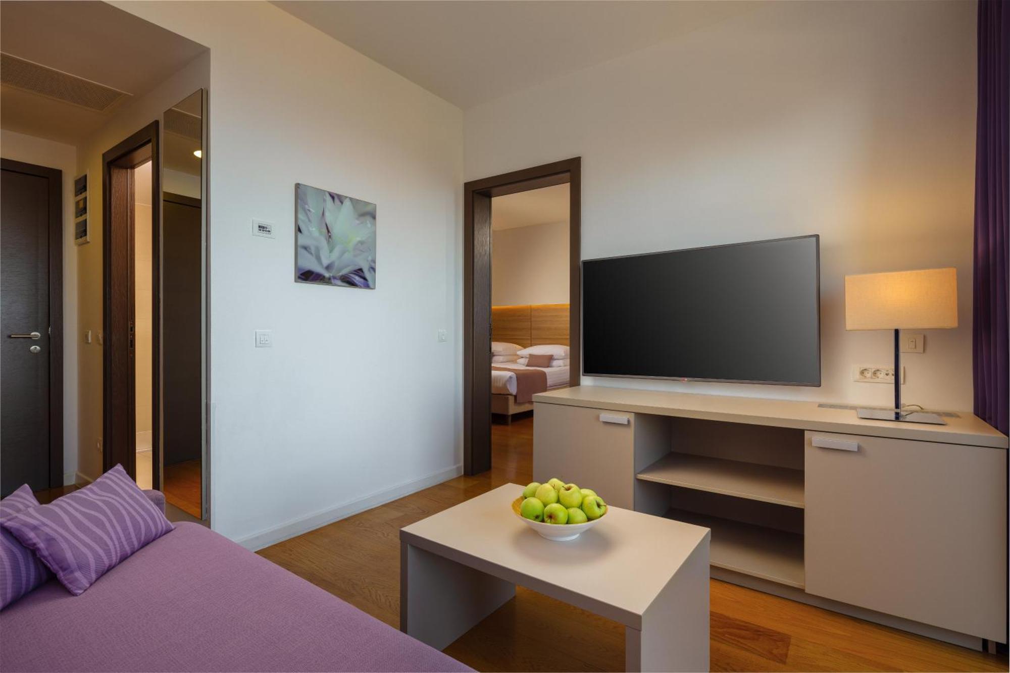 Suite met Balkon en Uitzicht op Zee