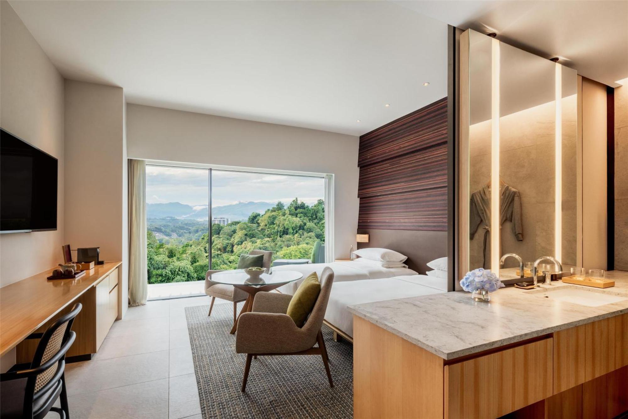 Twin Room with Hill View
