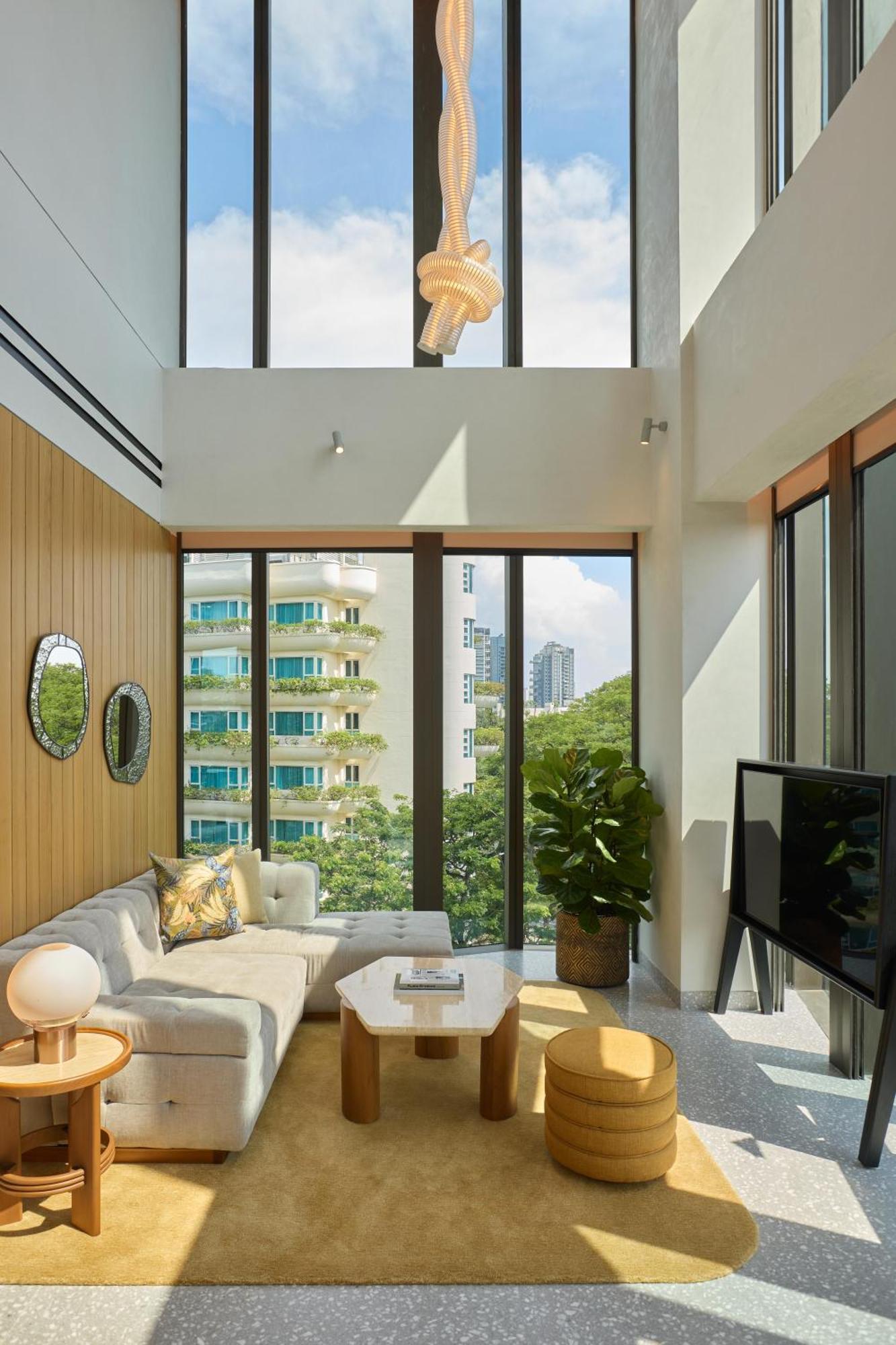Suite mit 1 Schlafzimmer und Poolblick