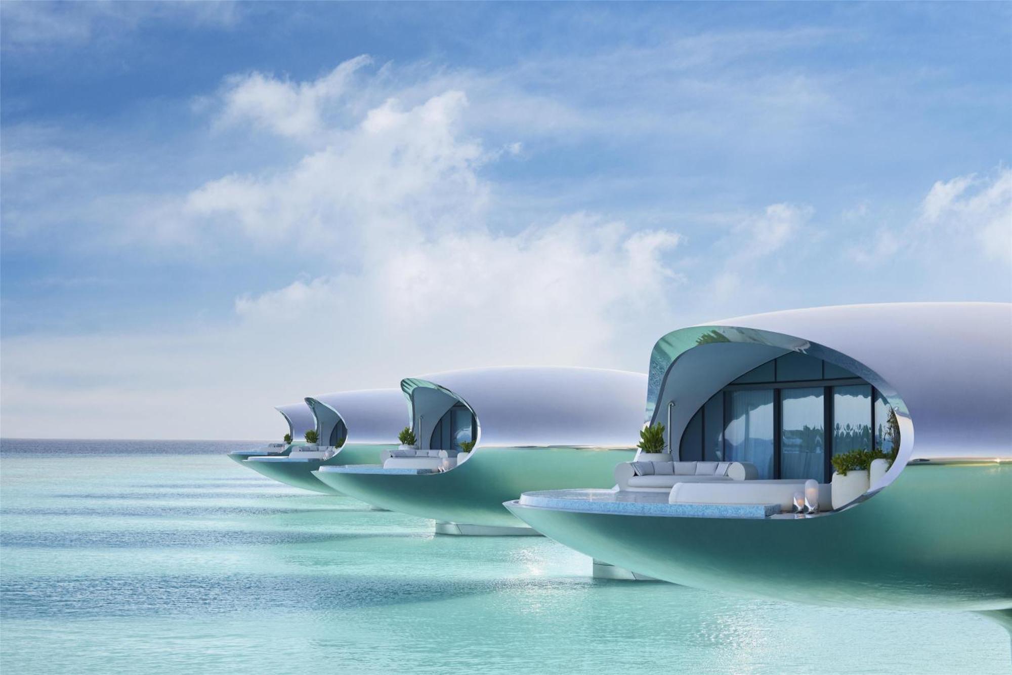 Villa über dem Wasser mit 2 Schlafzimmern