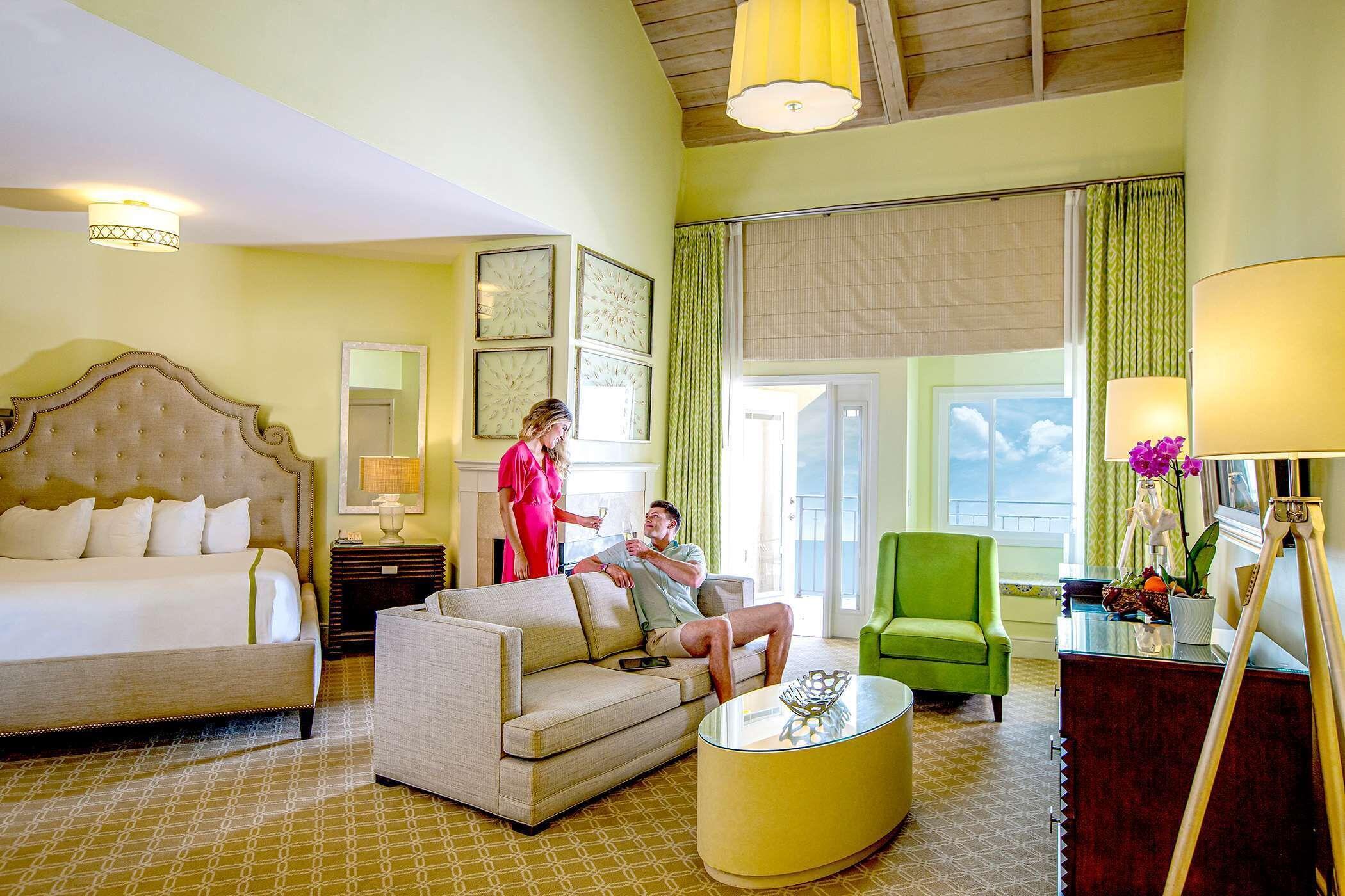 King Suite with Sofa Bed and Ocean View