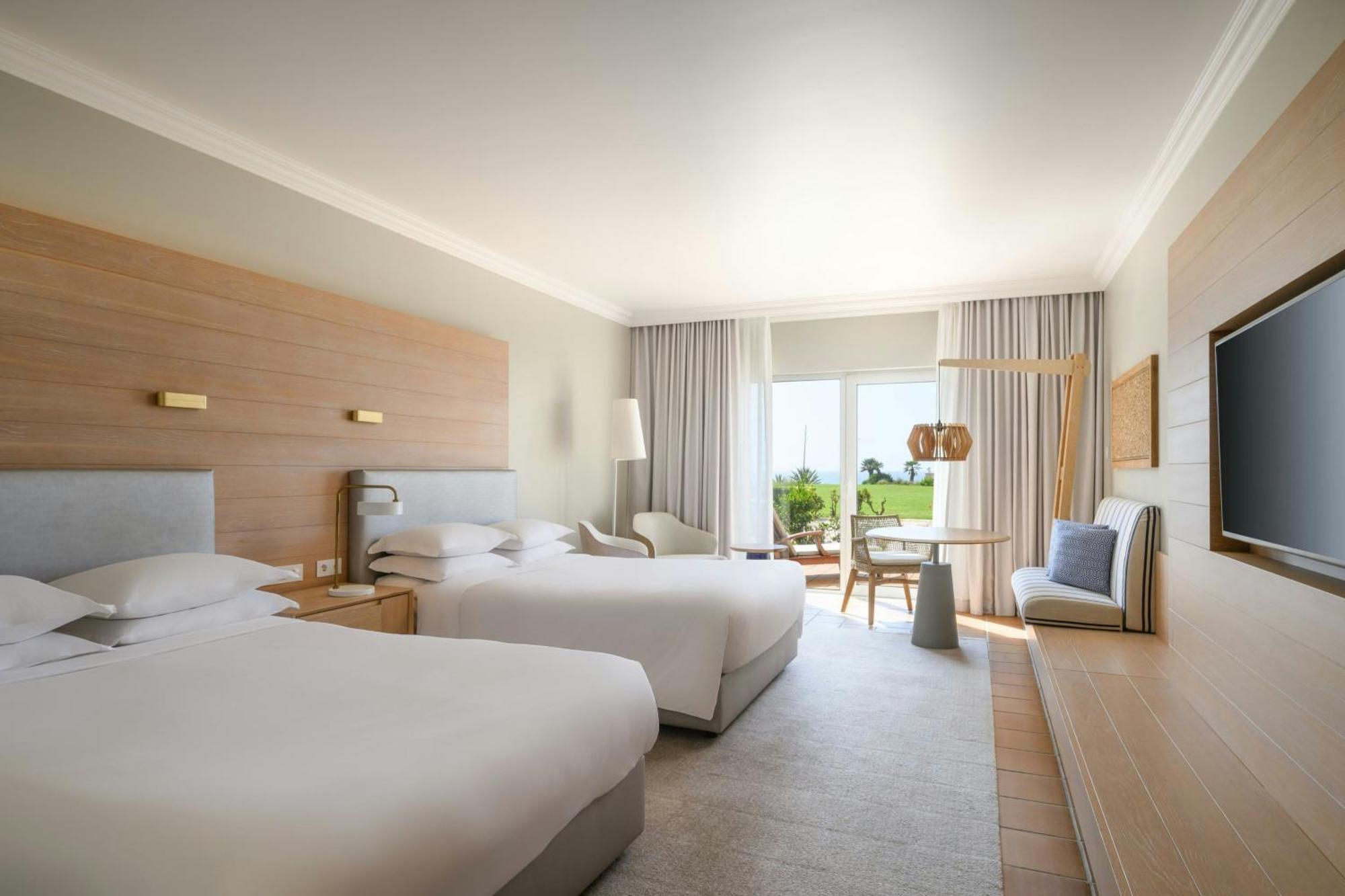 Double Room 2 Double Beds Oceanfront View