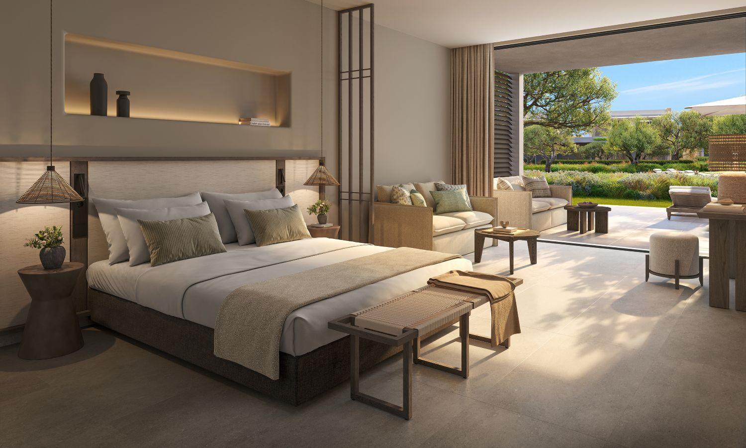 Junior Suite mit Balkon und Meerblick
