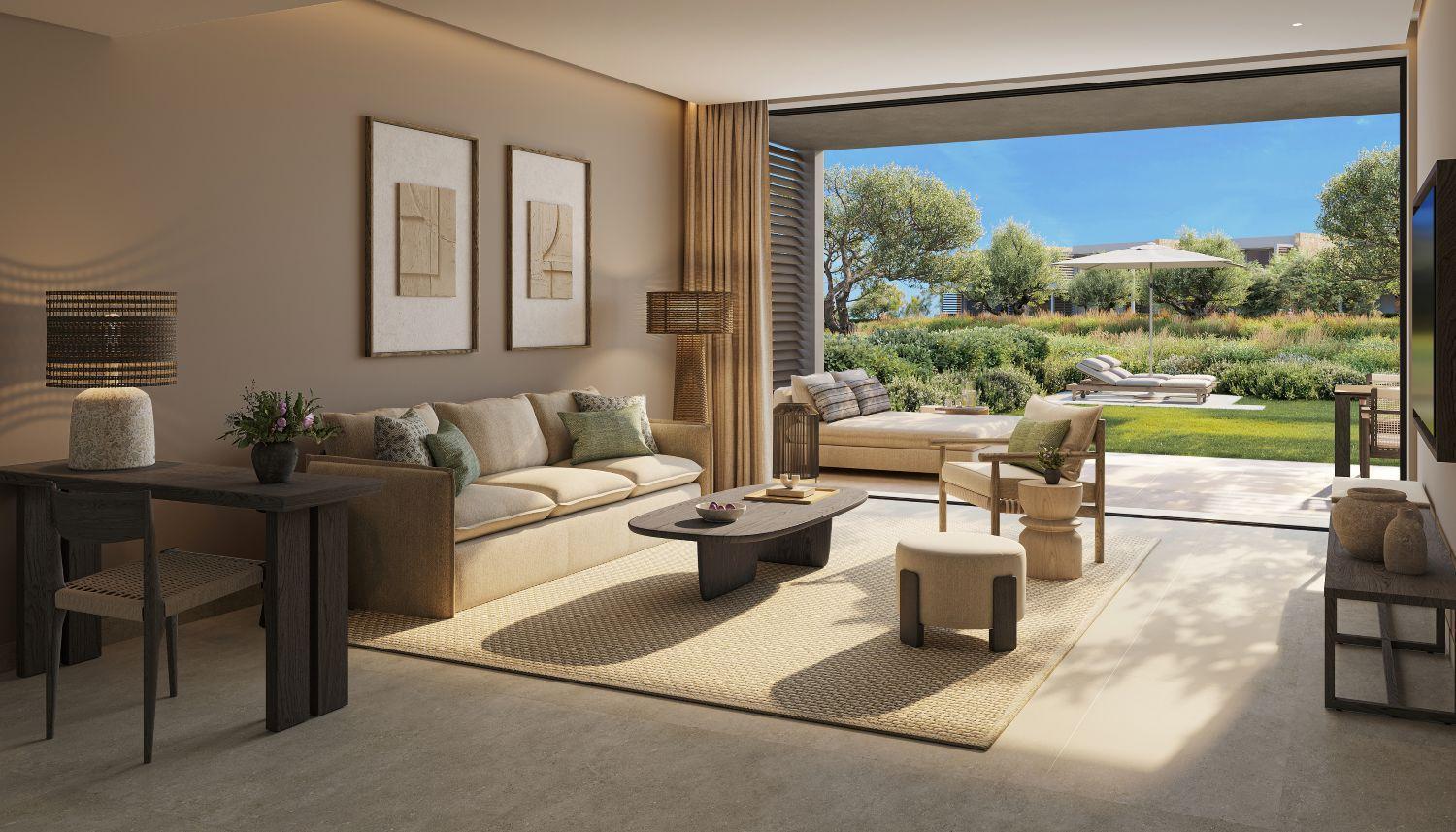 Deluxe One Bedroom Suite Balcony Sea View