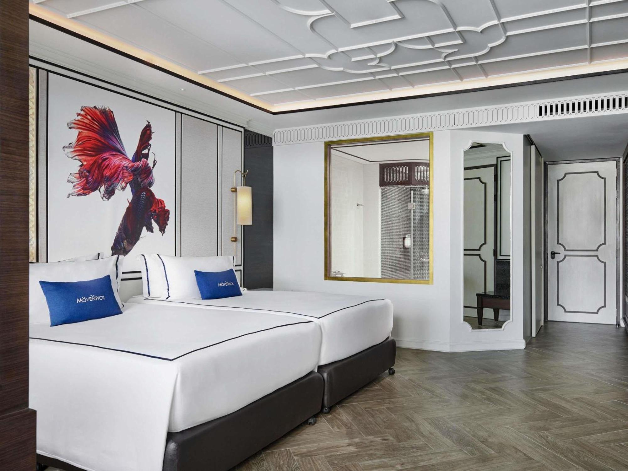 Deluxe Zweibettzimmer mit Poolblick