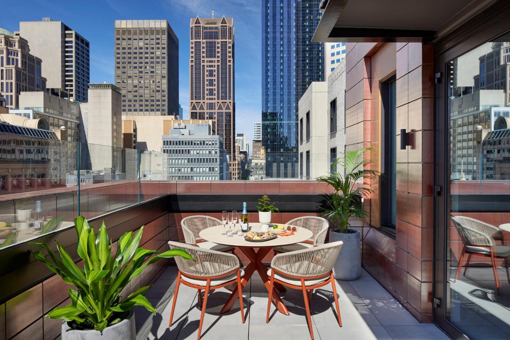 One-Bedroom King Suite with City View - High Floor