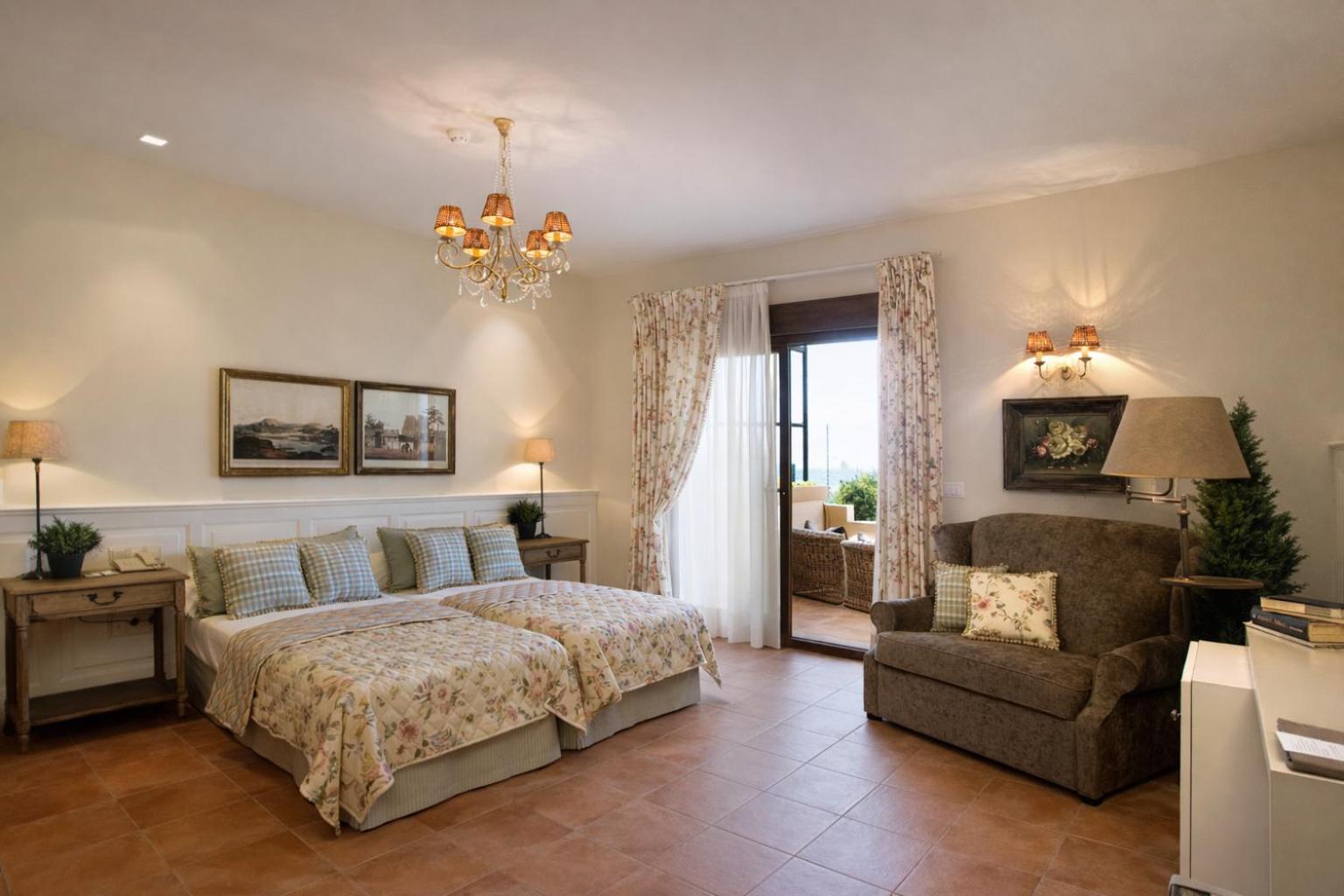 Chambre Double ou Lits Jumeaux Confort avec Jardin