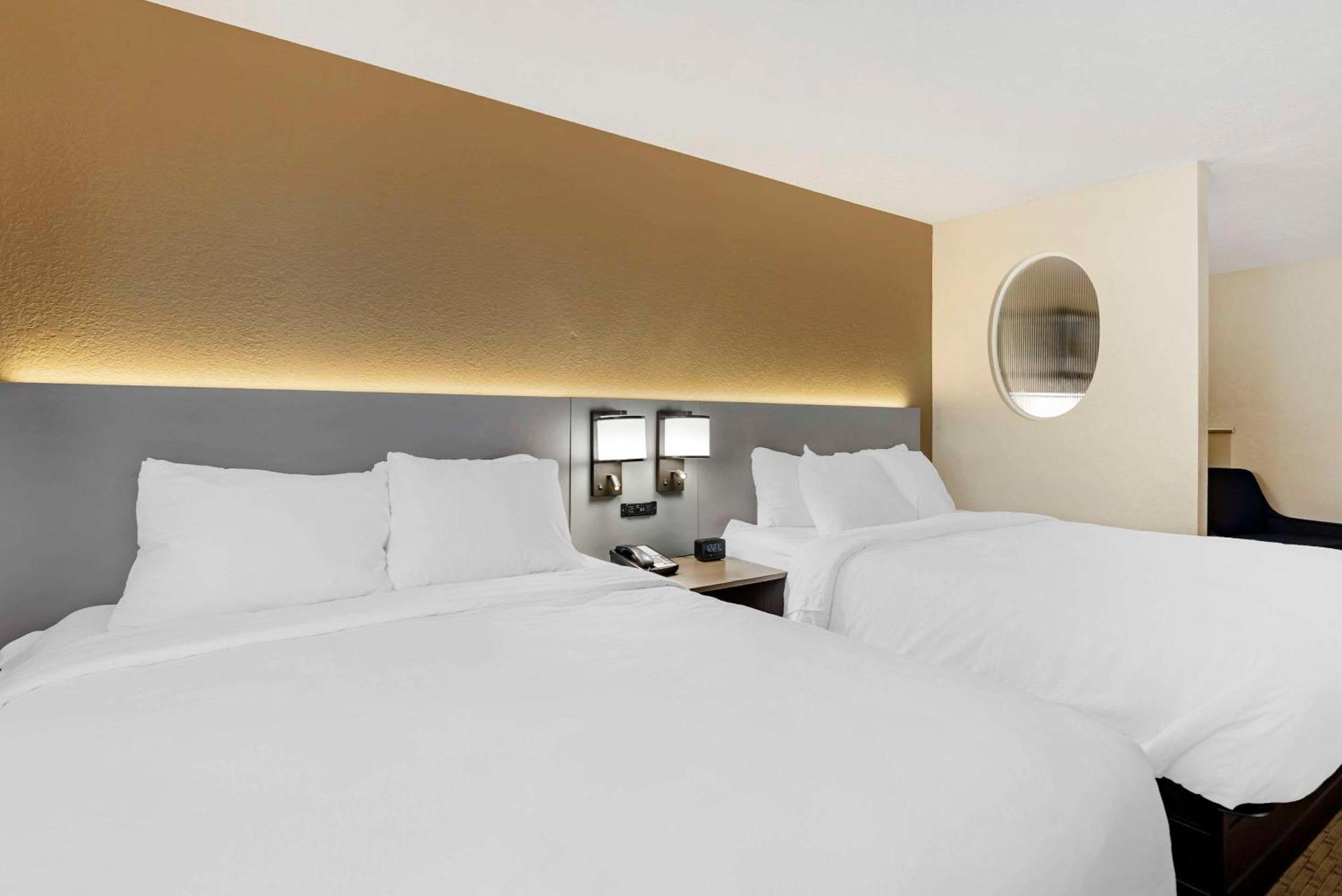 Queen Room Two Queen Beds Roll Shower Accessible or Non-Smoking