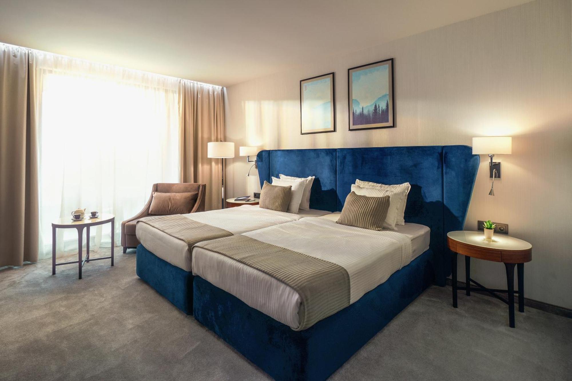 Double Room Balcony Park View Access to AquaHouse Thermal & Beach