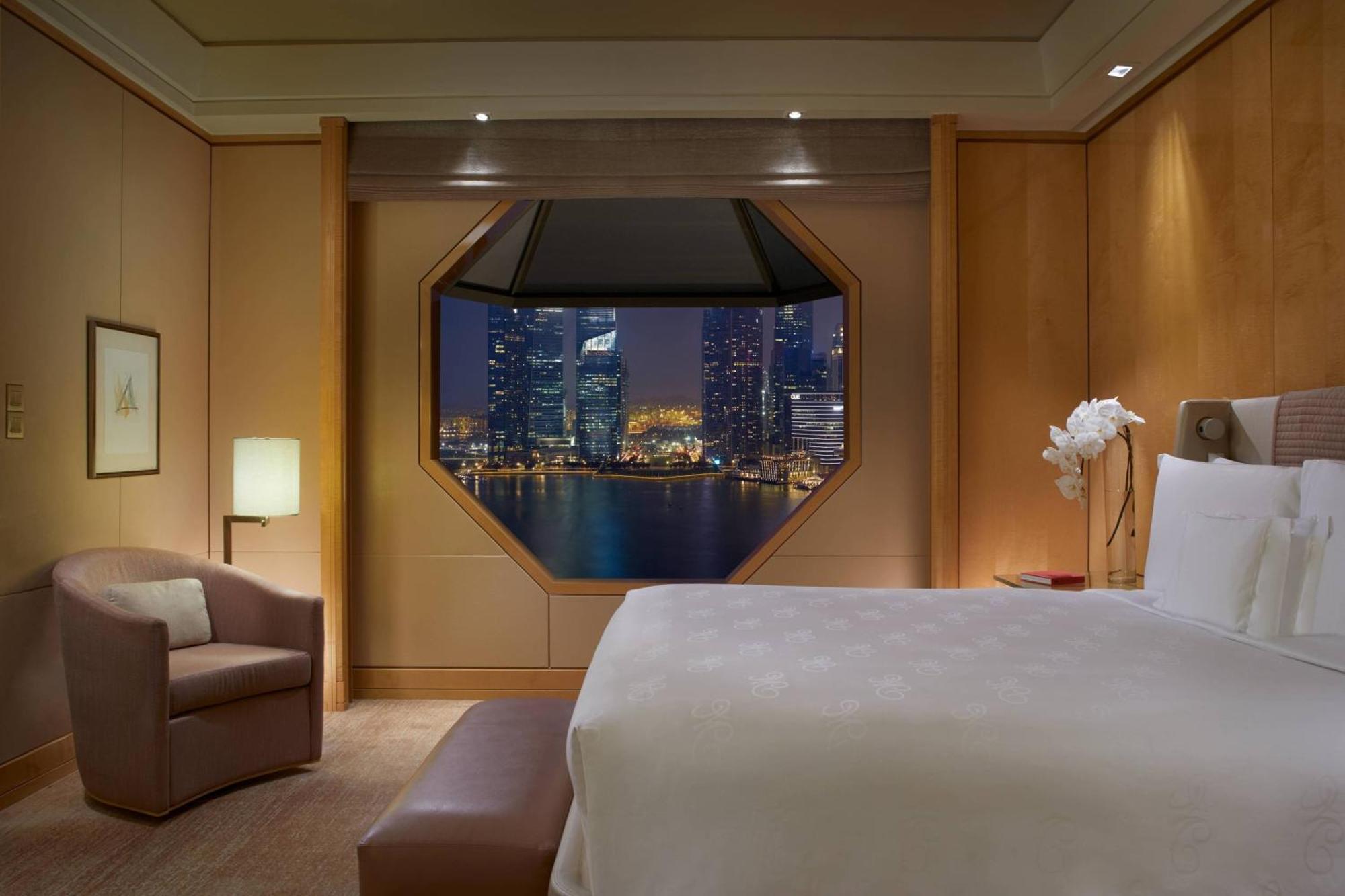 Deluxe Suite, 1 Kingsize Bed, Uitzicht op de Marina Bay