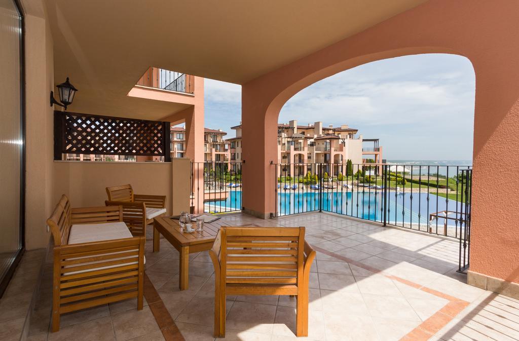 Two-Bedroom Apartment Balcony Partial Sea View