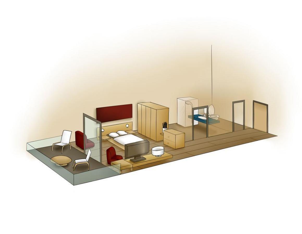 Doppelzimmer mit Balkon