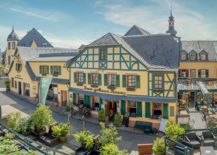 Weinhotel Des Riesling Zum Gruenen Kranz