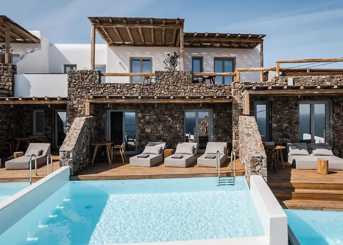 Hotel Alissachni Mykonos (Adults Only) à Psarrou