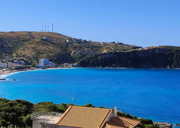 Villa Tato: Horizon Haven With Panoramic Sea Views In Himare.