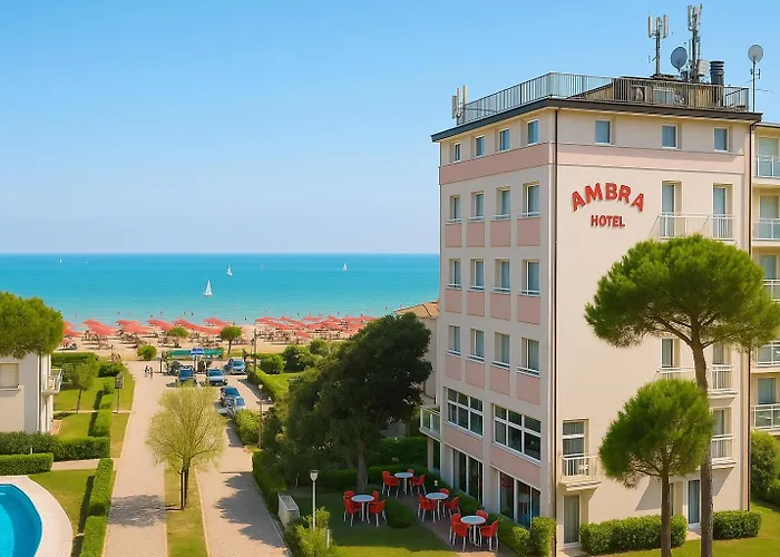 Hotel Ambra - Fronte Mare - Vicinissimi Al Centro
