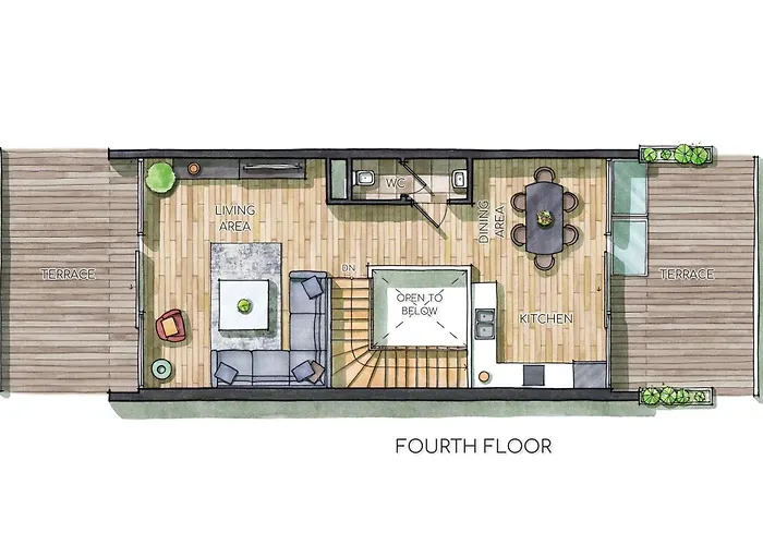 12, Apartments, 4-6 Pers, Central, Stunning View, Near Supermarket & Public Transport