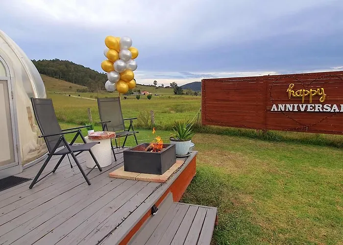 The Hunter Valley Star Gazing Bubblehotel