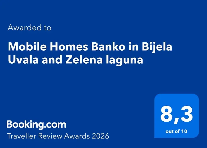 Mobile Homes Banko In Bijela Uvala And Zelena Laguna