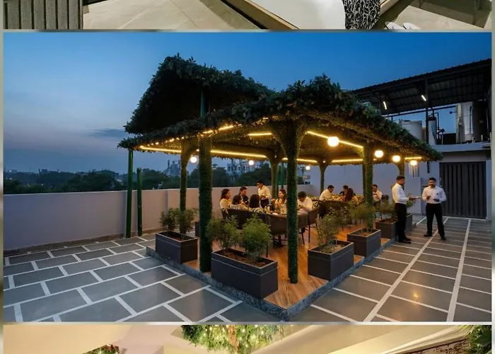 Hotel Uptown With Luxury Restaurant & Rooftop Near Connaught Place, New Delhi City Centre