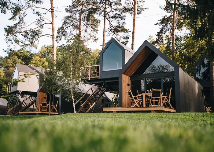 Luxury glamping Chocolate village