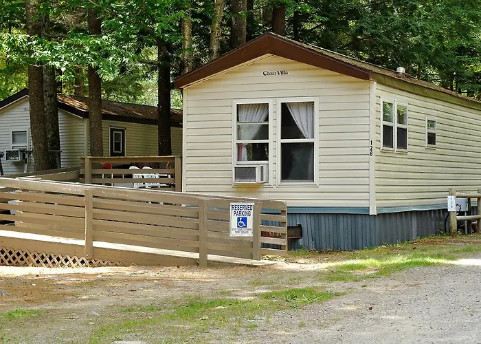 Moody Beach Camping Resort Wheelchair Accessible Cottage